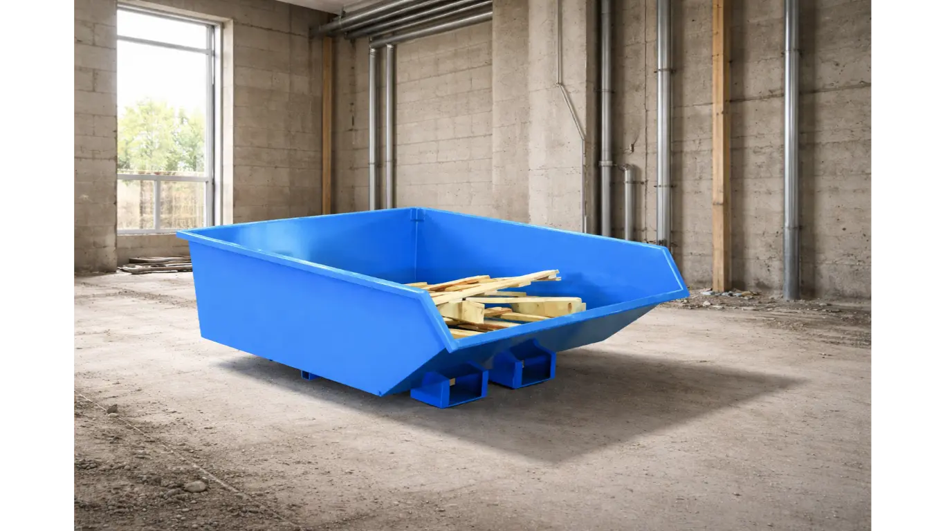 Bien choisir la capacité d'une benne basculante