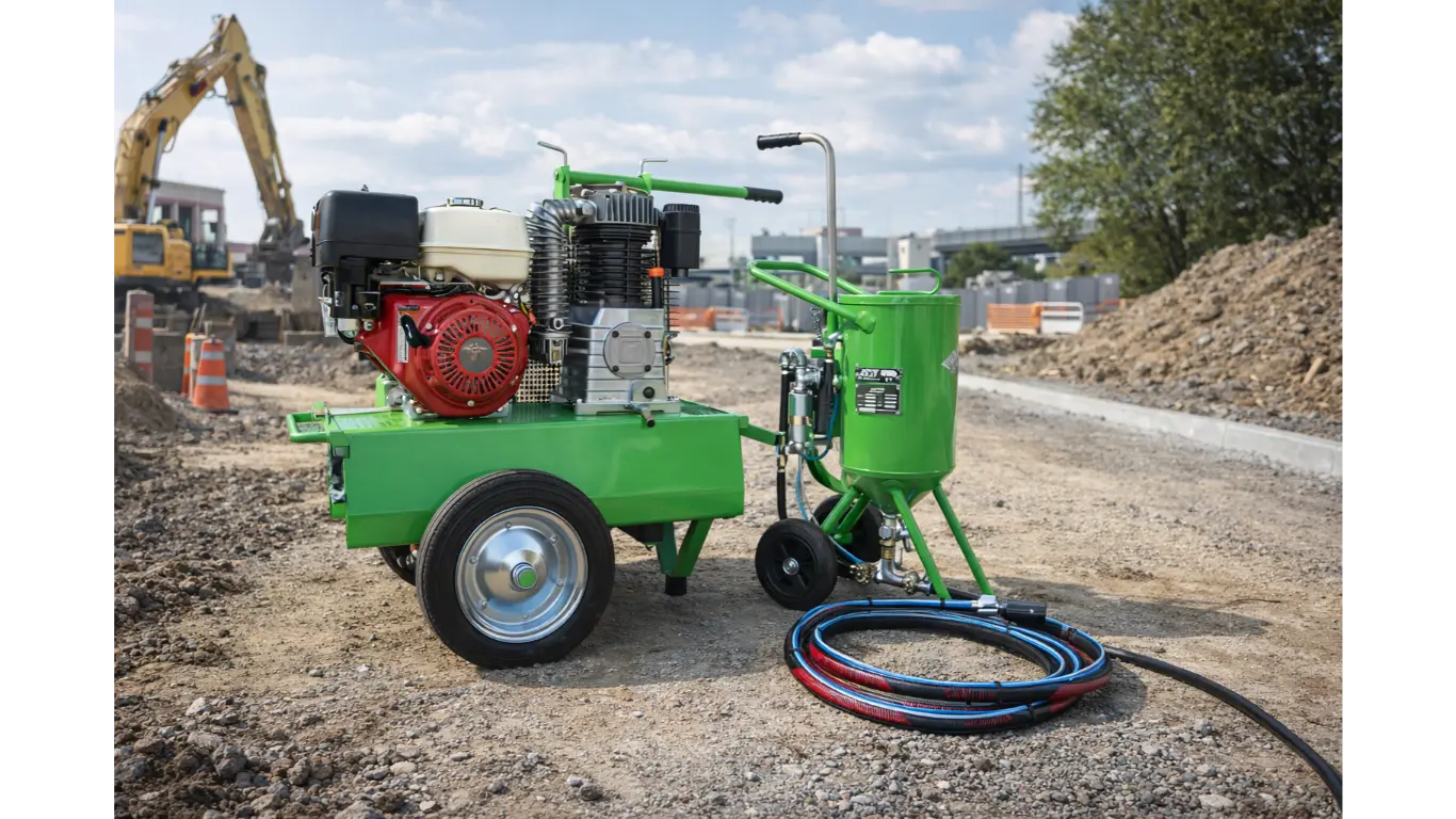 Aérogommage : l'atout maître du décapage efficace