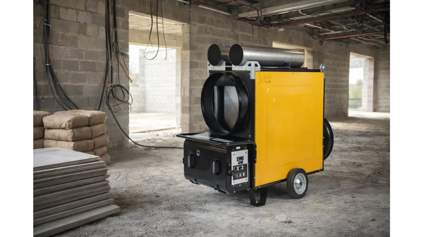 chauffage de chantier