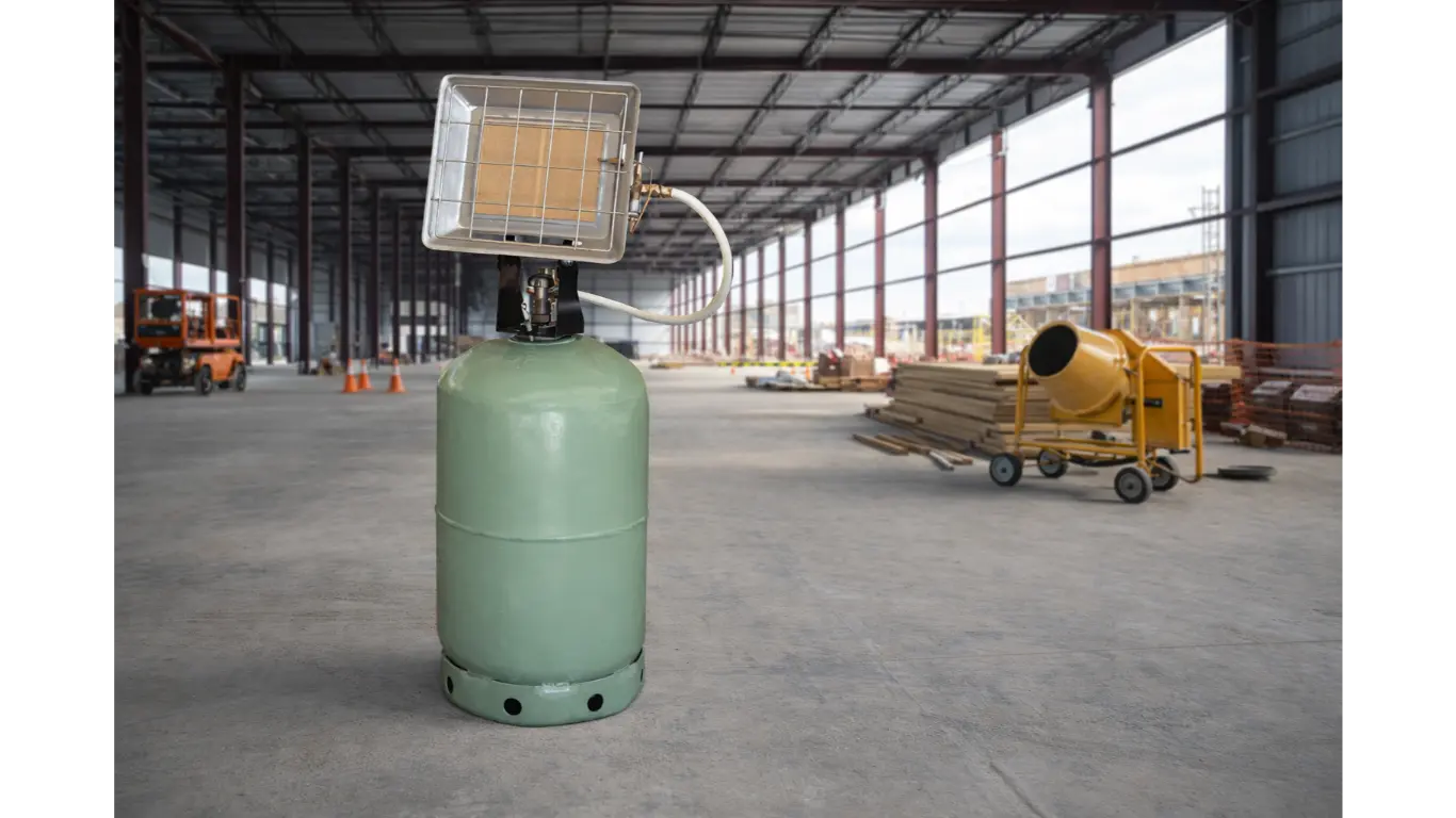 chauffage de chantier