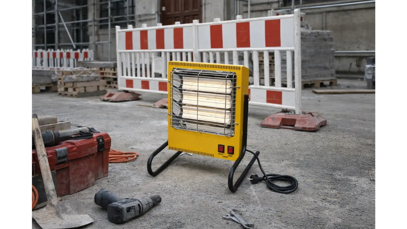 chauffage de chantier