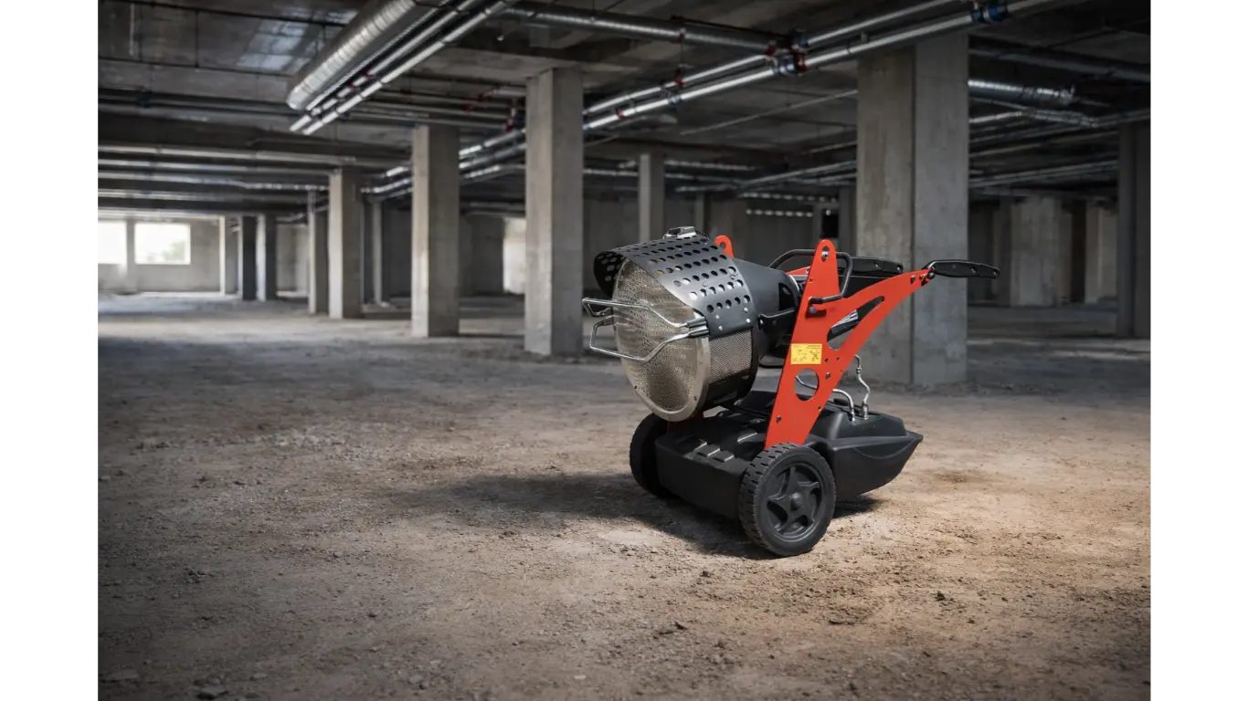 chauffage de chantier