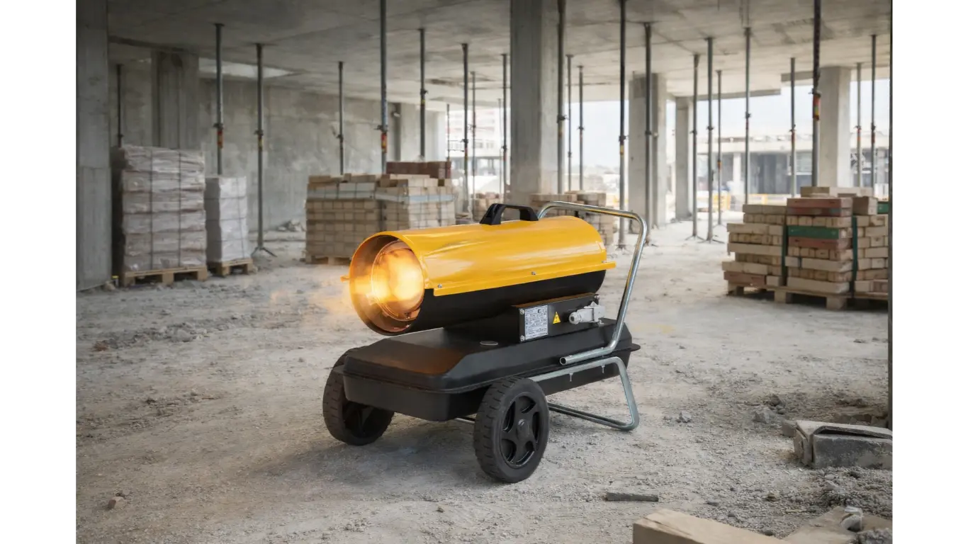 chauffage de chantier