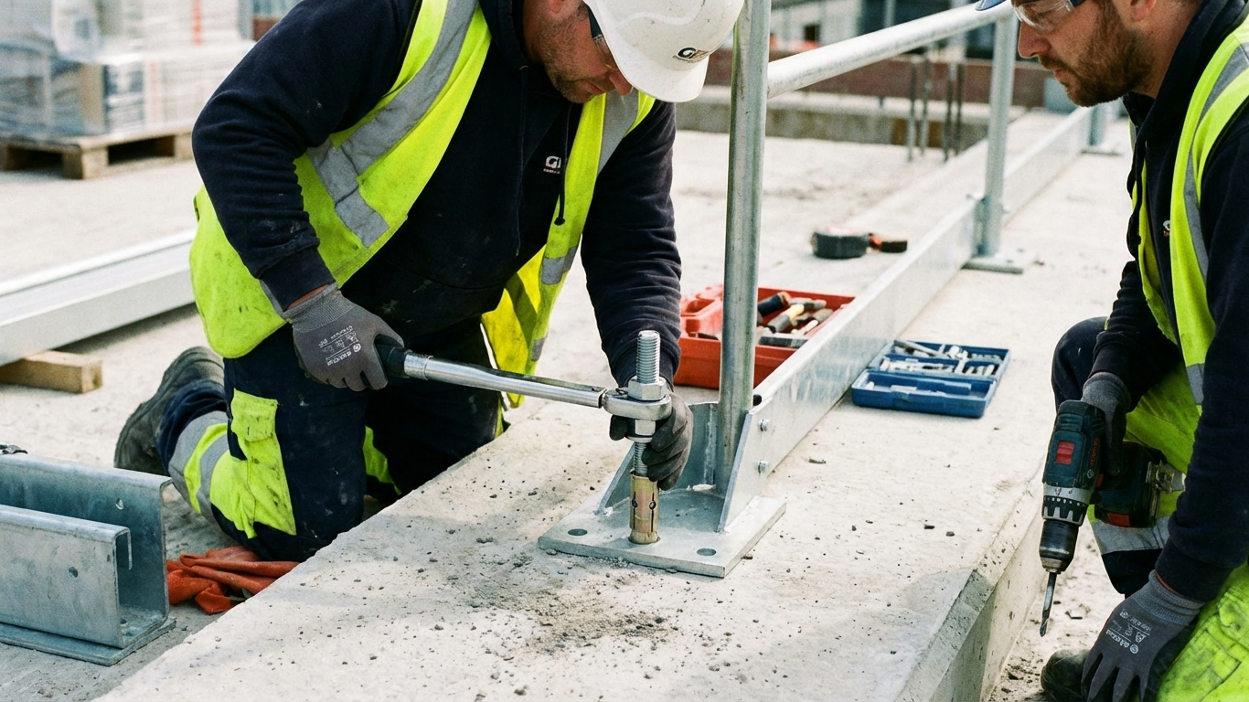 Outillage installation cheville bois