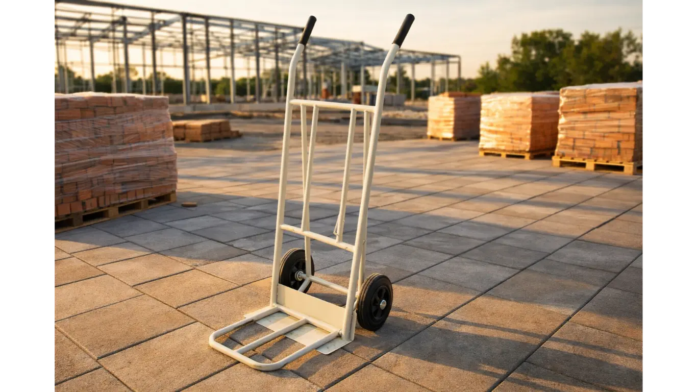 Diable pliable compact pour rangement