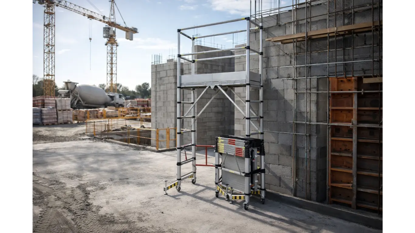 Échafaudage roulant