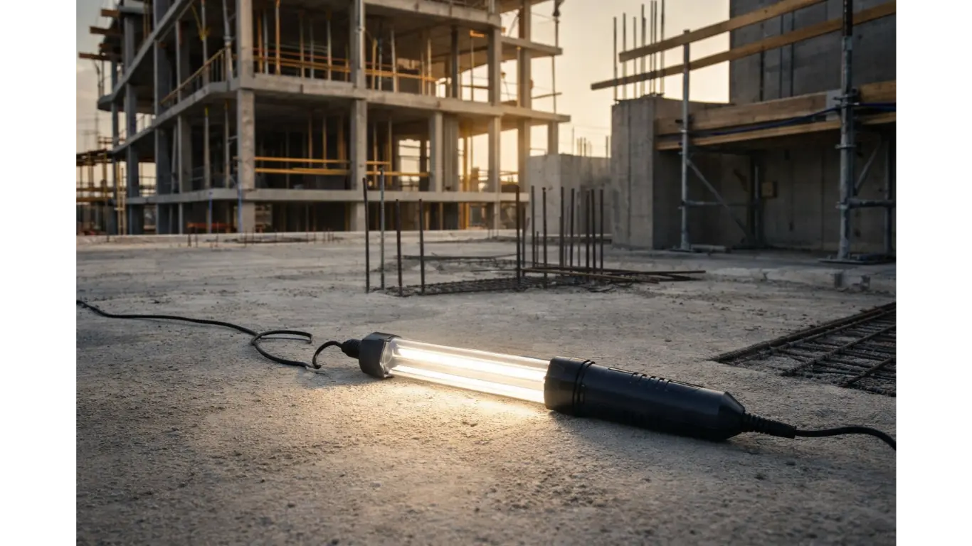 Baladeuse robuste en environnement de chantier