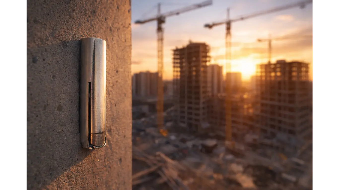 Fixation dans le béton