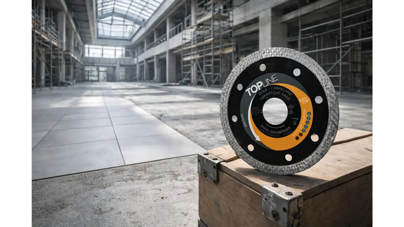 disque diamant carrelage