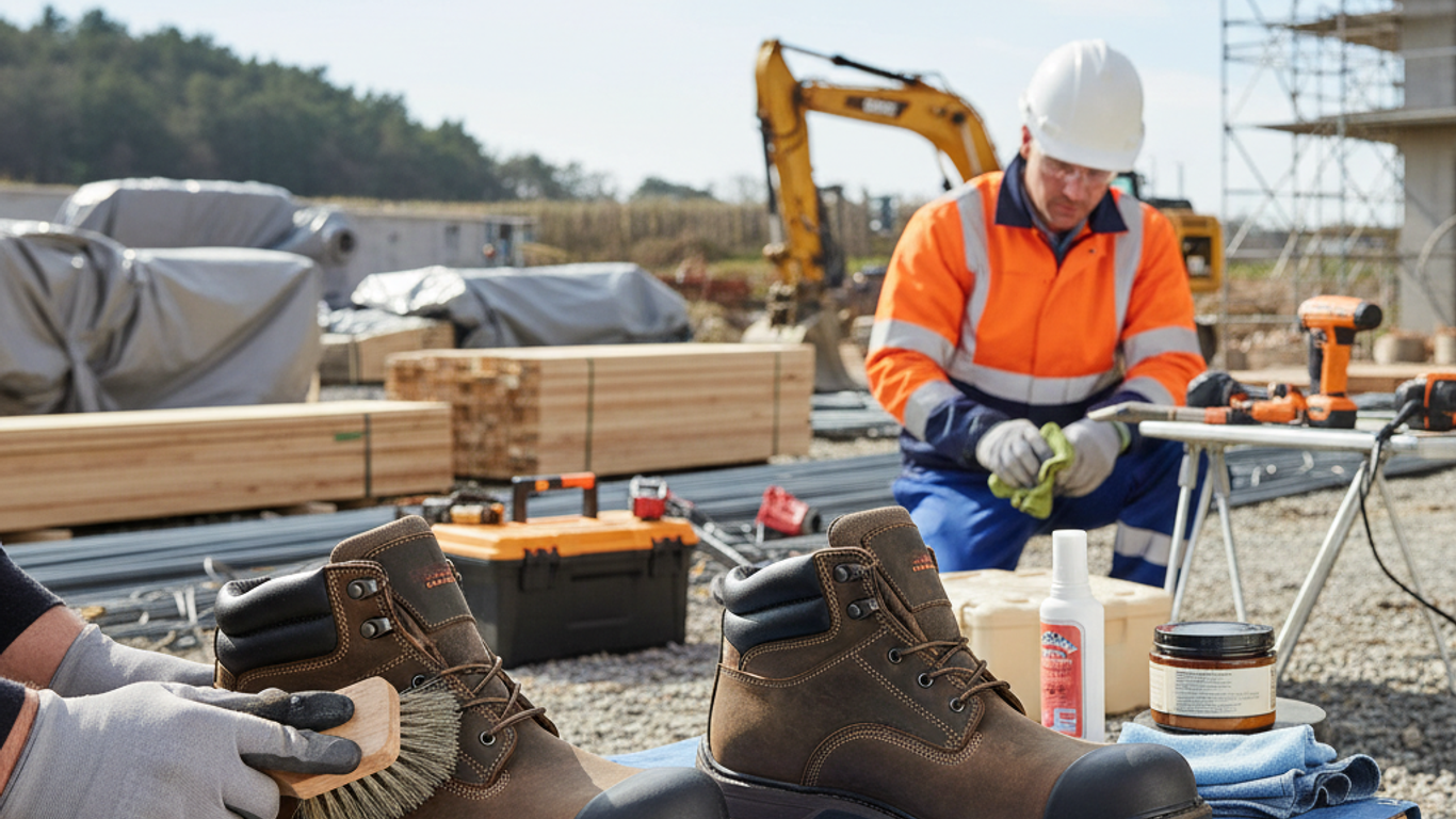 Entretien des chaussures de sécurité