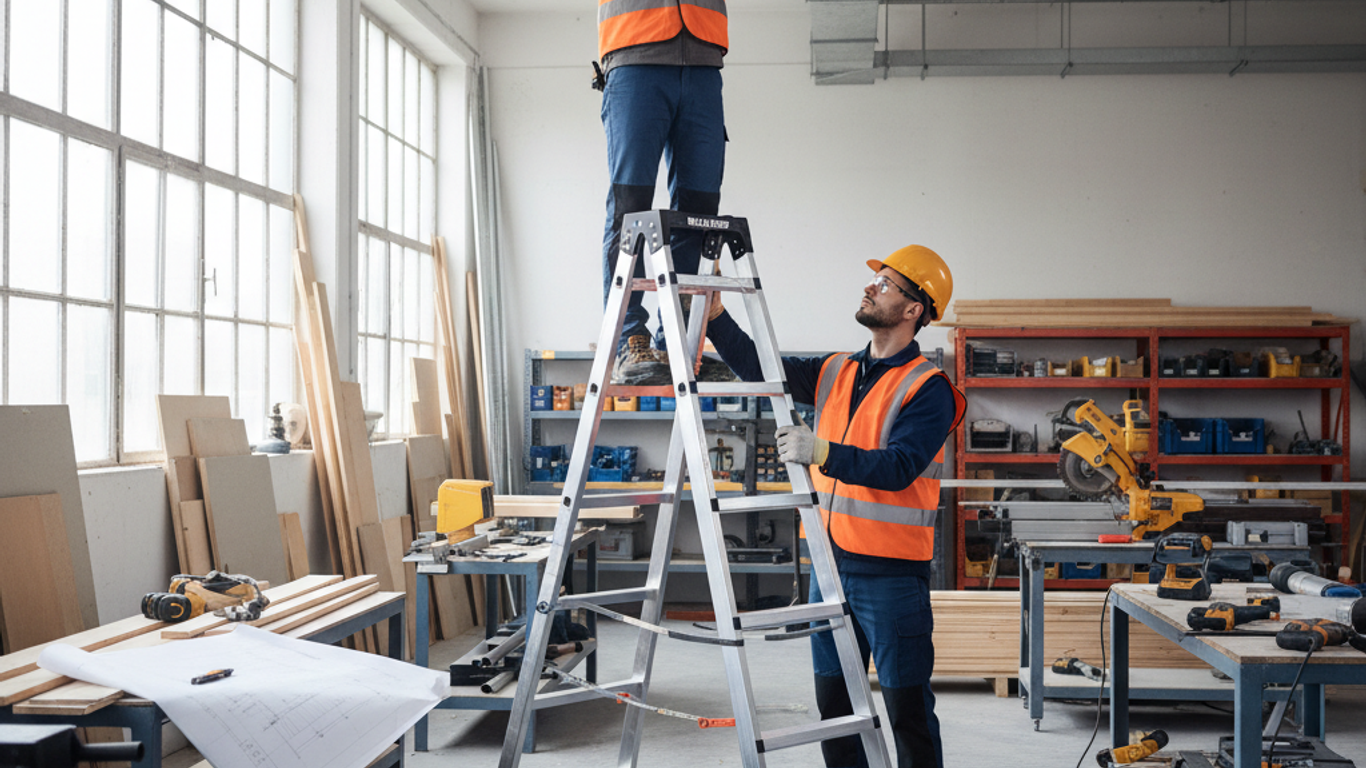 Escabeau professionnel