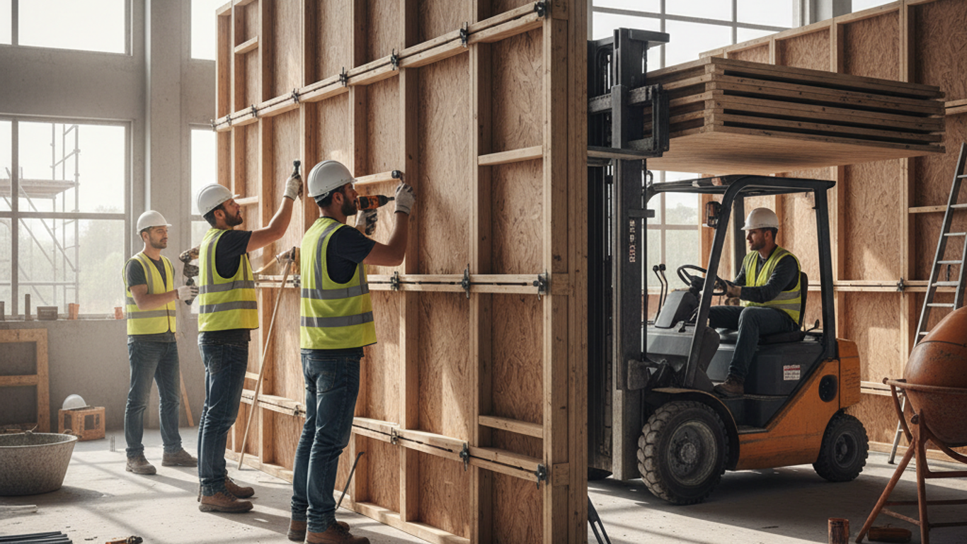 Erreurs choix panneaux coffrage