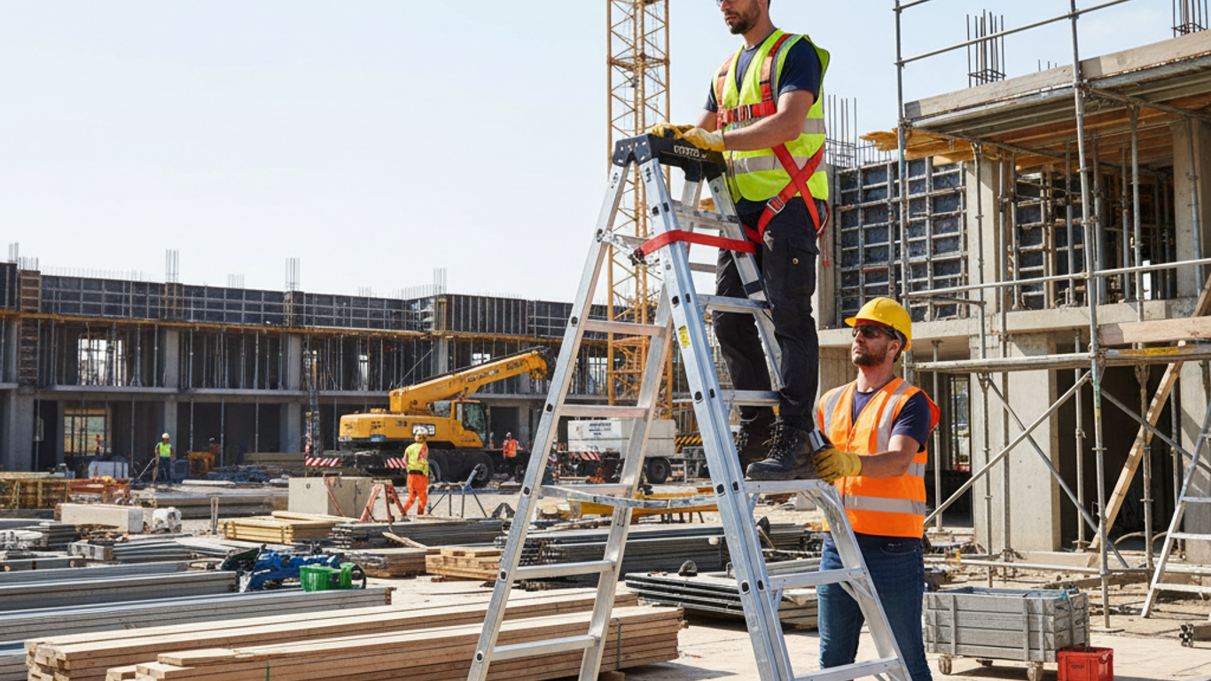 Prévenir les accidents - Accessoires de sécurité pour escabeau