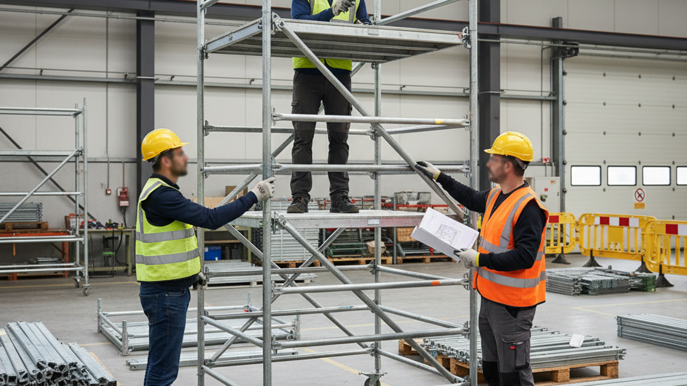 Conséquences des erreurs de montage d'un échafaudage fixe