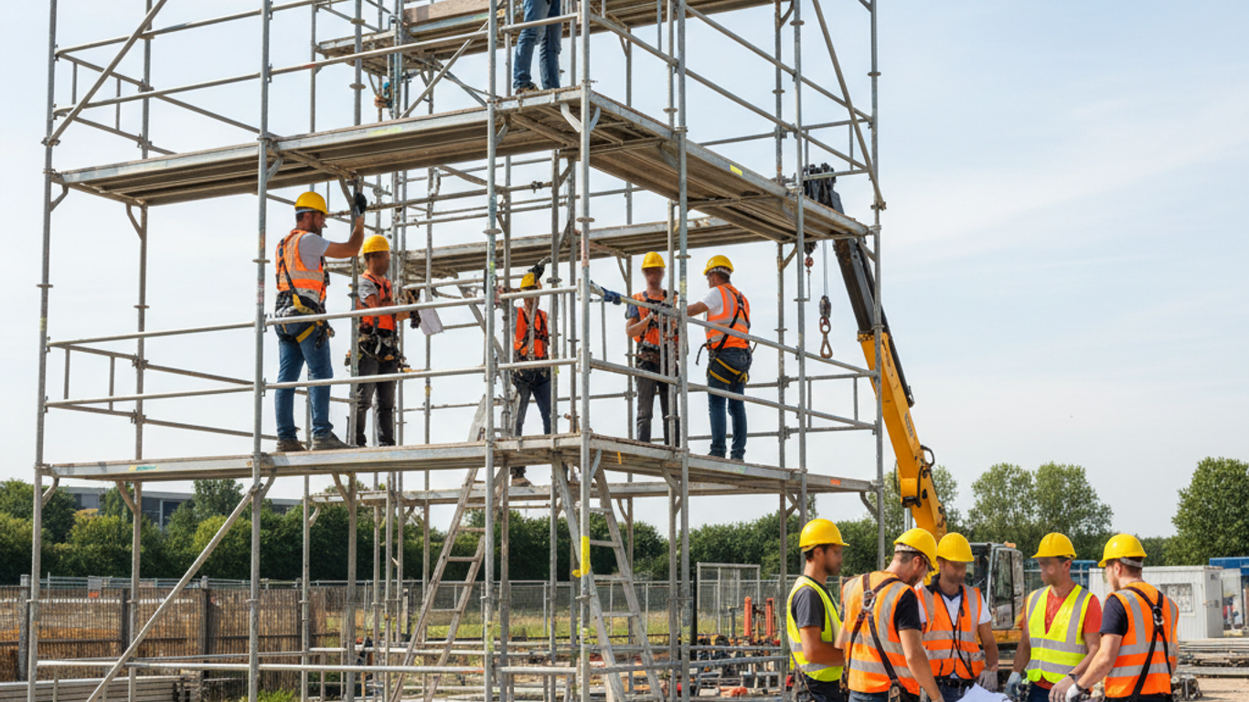 Évitez les erreurs courantes lors du montage de votre échafaudage fixe