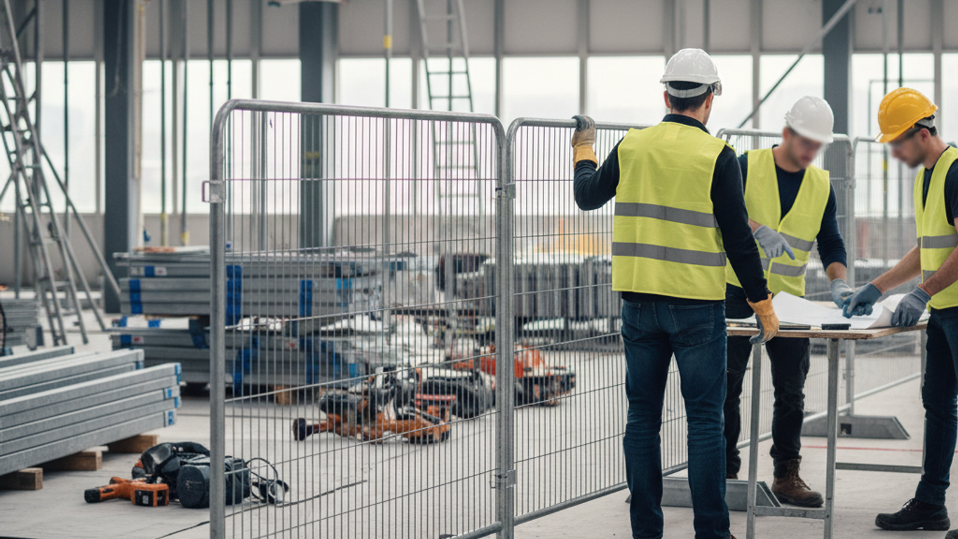 Maintenance et surveillance des barrières Heras pour une sécurité optimale