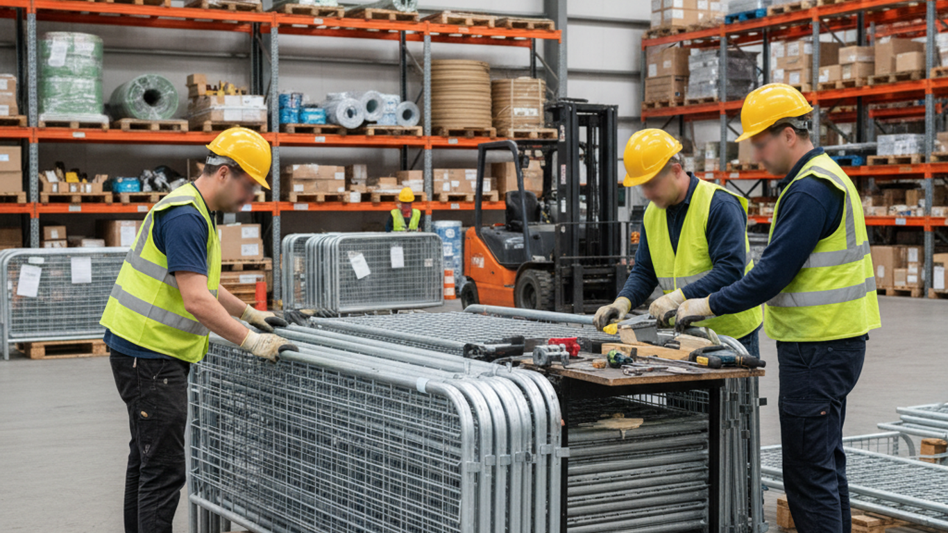 Dépannage des barrières Heras : solutions rapides aux problèmes fréquents