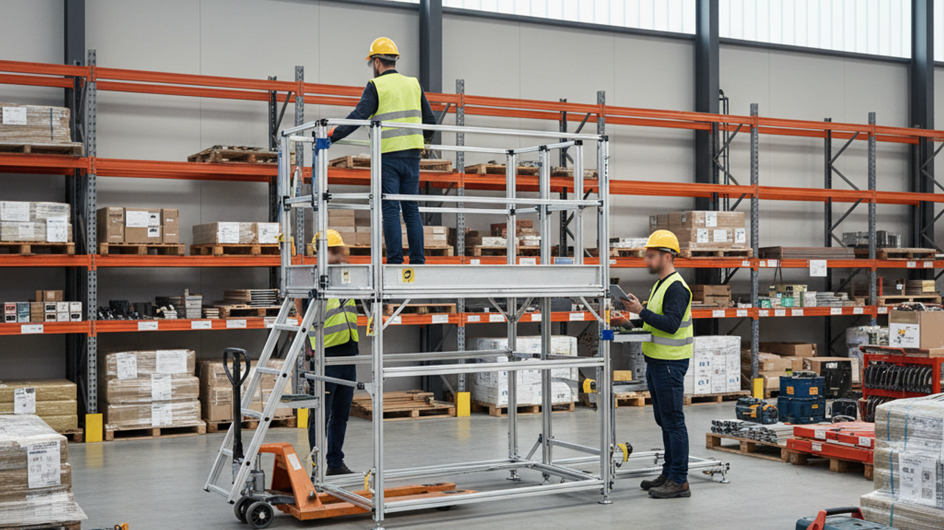 Stratégies pour améliorer la productivité avec une plateforme de travail sur chantier