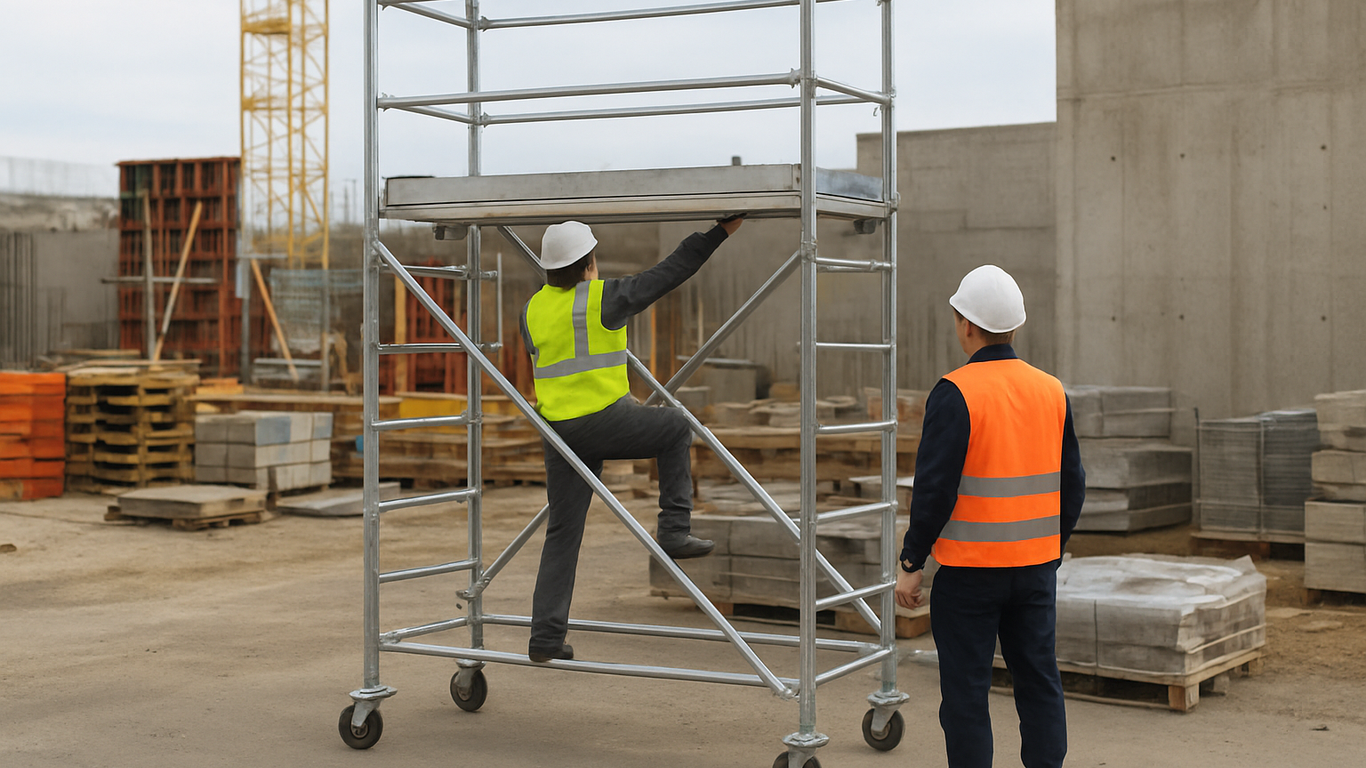 Échafaudage roulant : comment éviter les accidents par une utilisation responsable