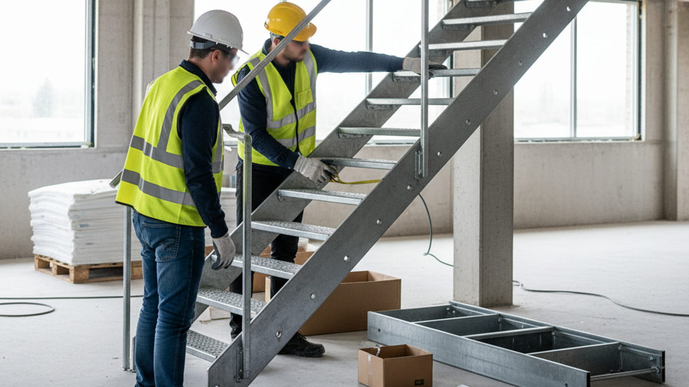 Comment choisir les escaliers modulables adaptés à votre espace de travail