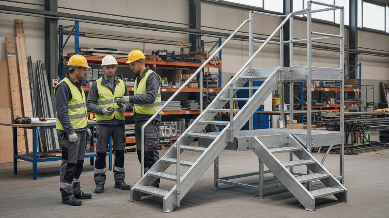 Comment choisir les escaliers modulables adaptés à votre espace de travail