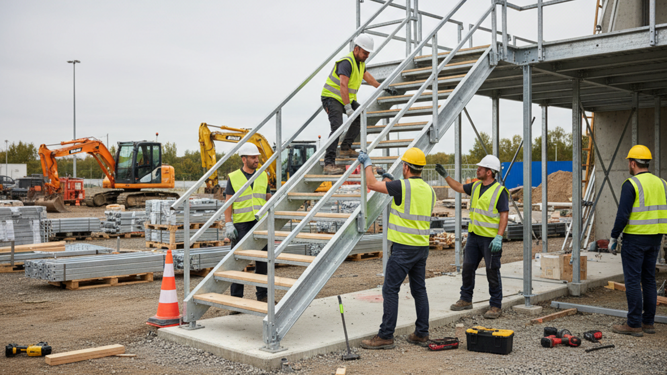 Les étapes clés pour une installation efficace d'escaliers modulables