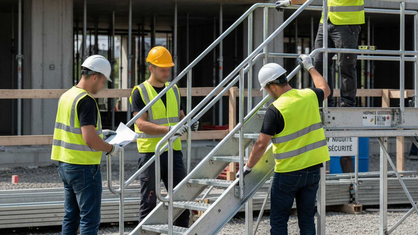 Sécuriser vos escaliers modulables : les normes essentielles à suivre
