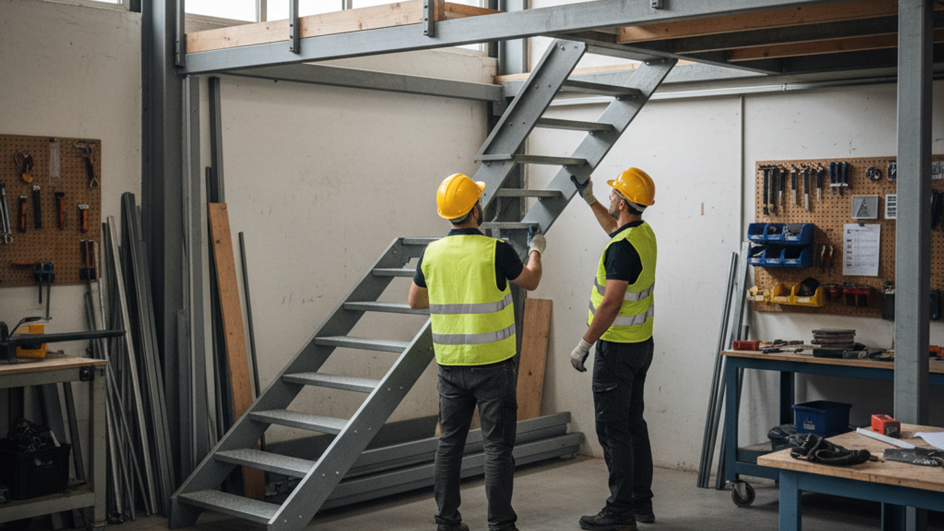 Étapes pour concevoir des escaliers modulables optimisés