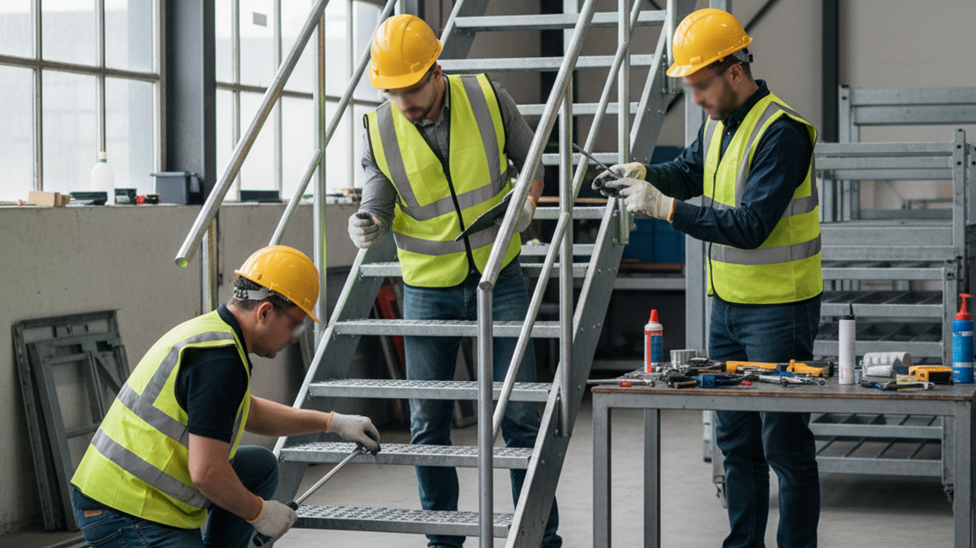 Entretien préventif des escaliers modulables : assurer leur longévité
