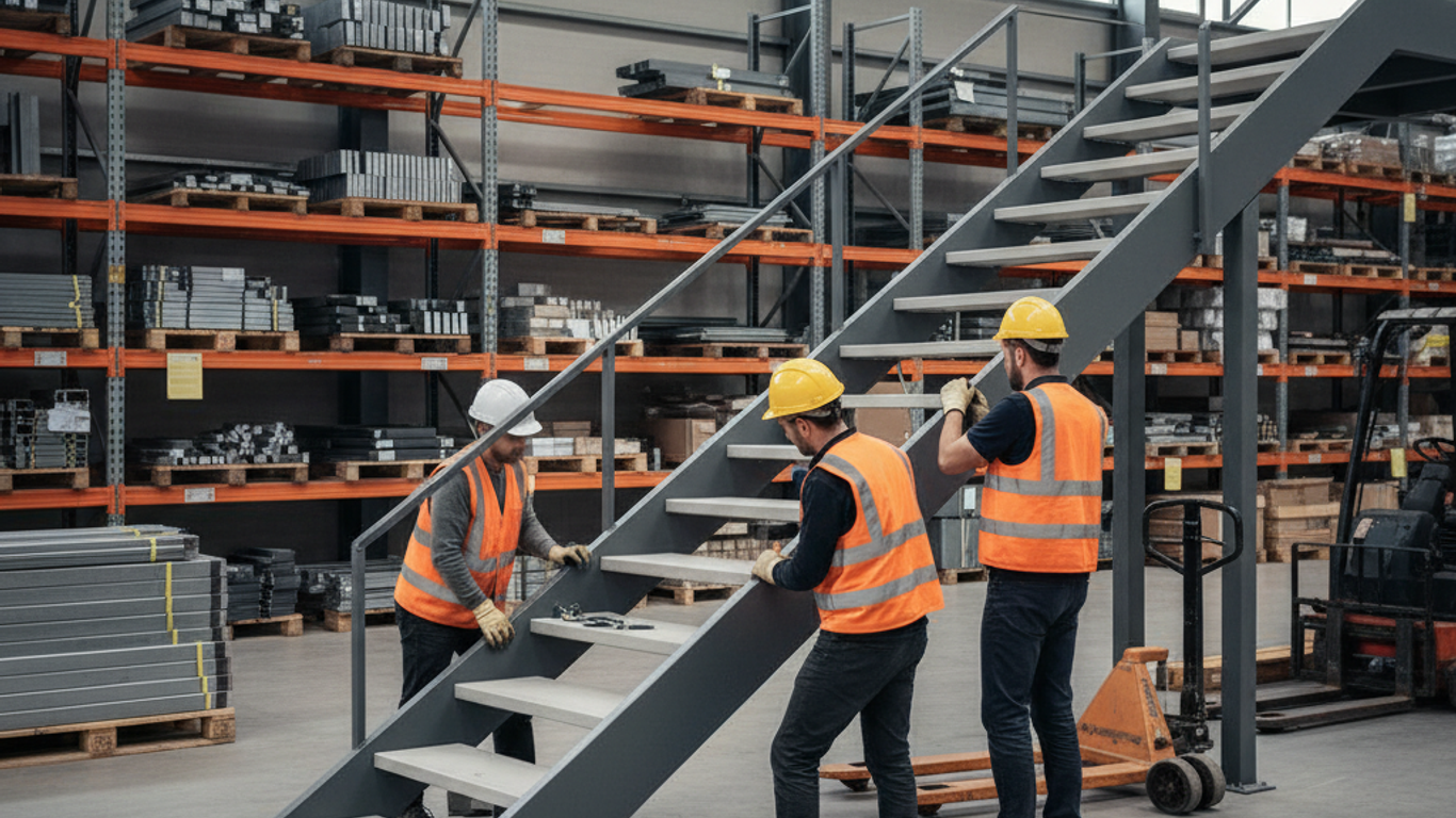 Les matériaux innovants pour des escaliers modulables durables