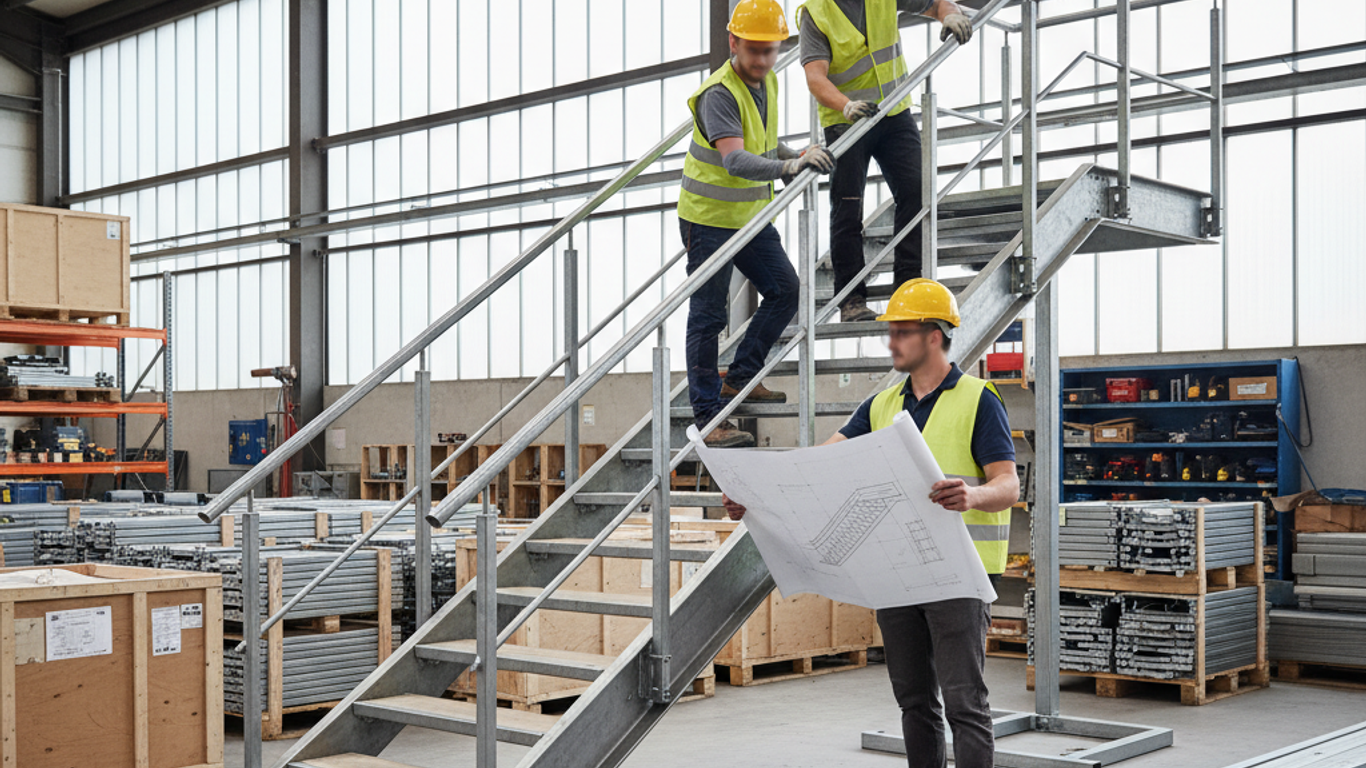 Études de cas et exemples concrets d'escaliers modulables