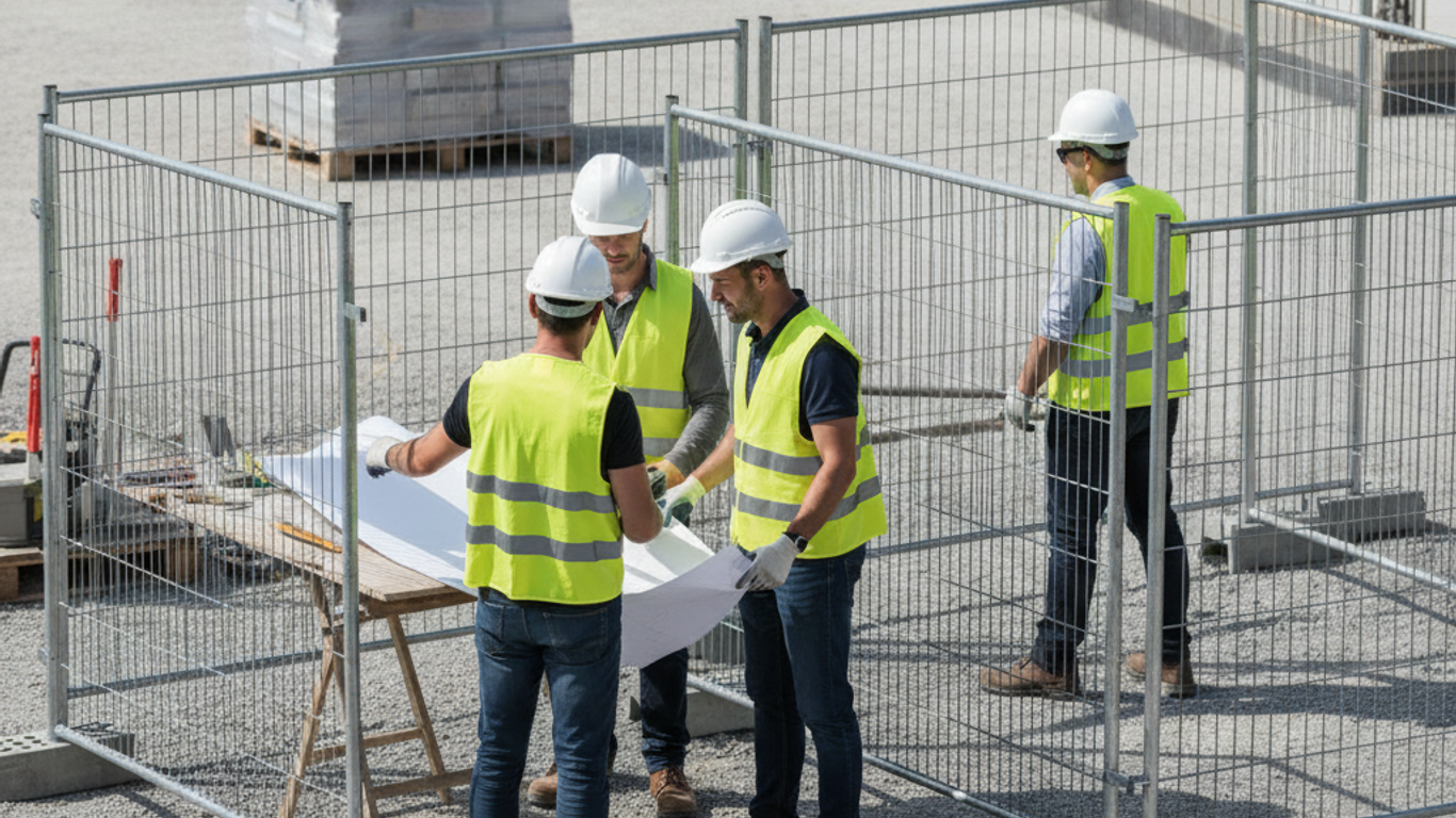 Gestion des coûts avec les barrières Heras : planifiez votre budget intelligemment