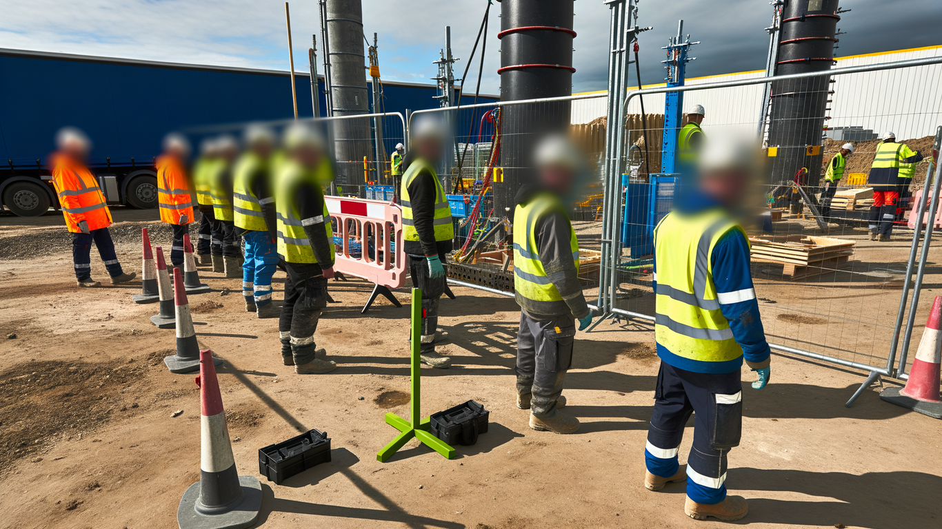 Guide pratique : maîtriser l'utilisation des barrières Heras pour une sécurité optimale