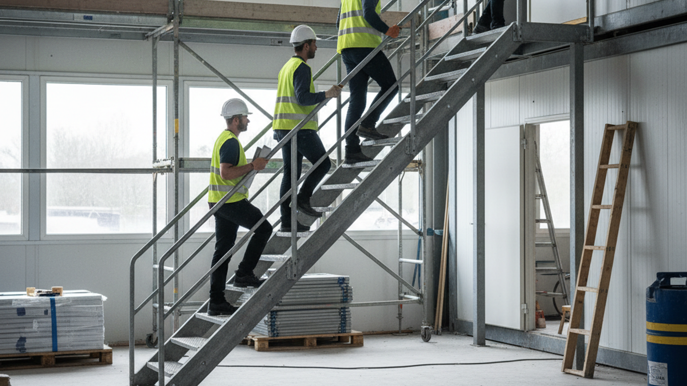 Critères de sélection escaliers conteneurs bases vie