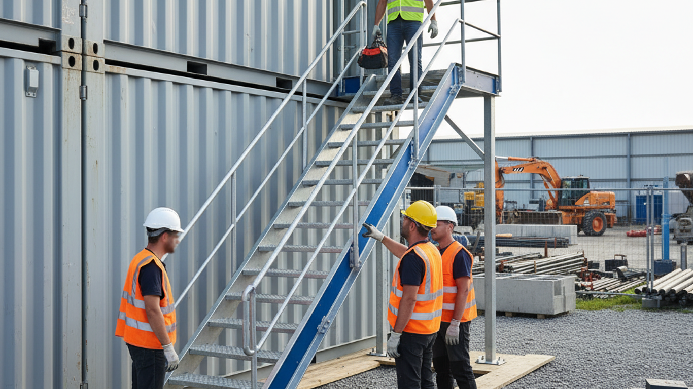 Éviter les erreurs courantes lors de l'installation d'escaliers conteneurs
