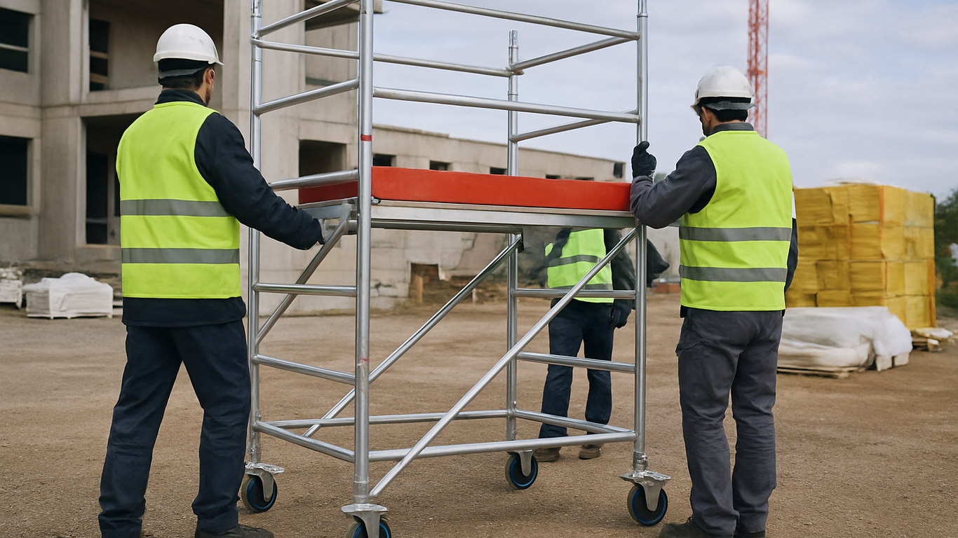 Comment installer un échafaudage roulant pour une sécurité maximale
