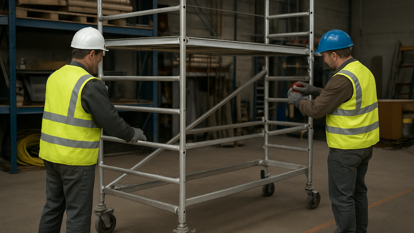 Conseils de stockage pour échafaudage roulant