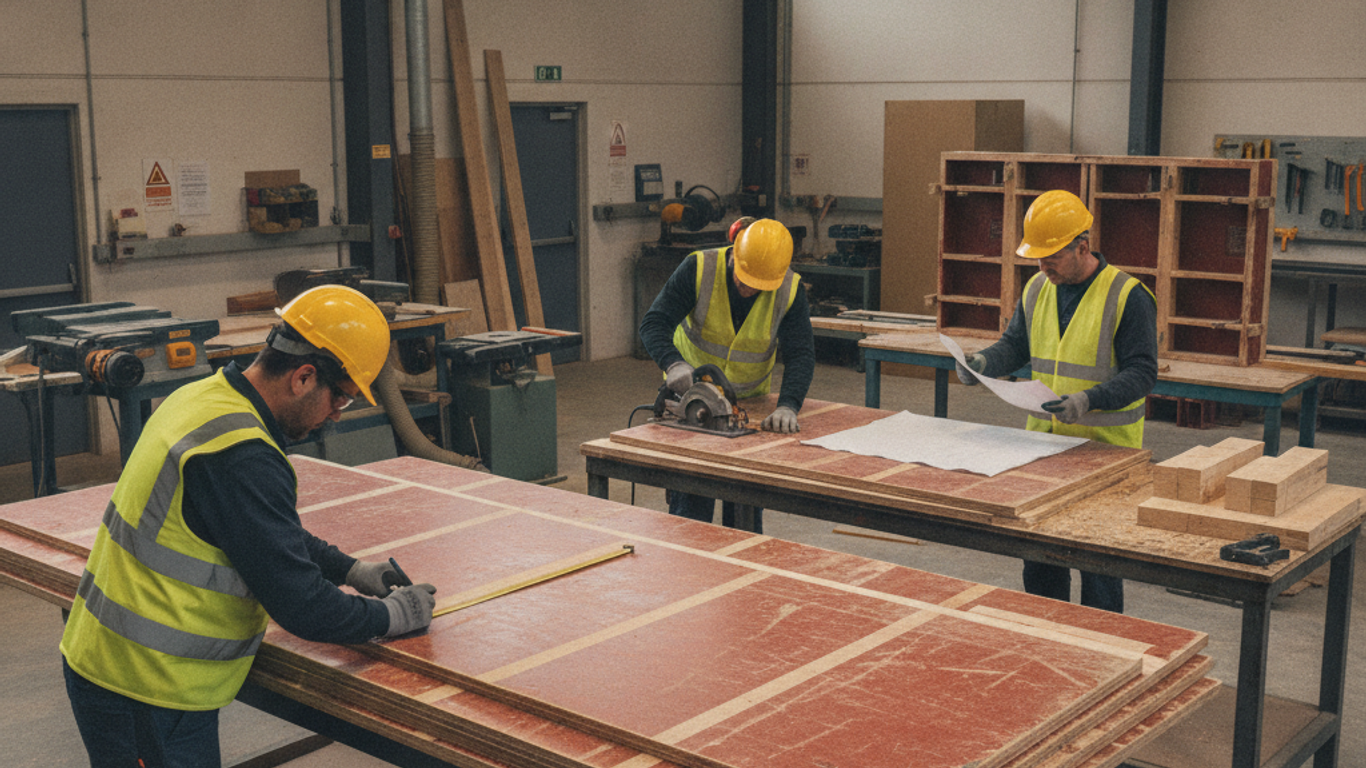 Techniques d'installation optimisées des panneaux bois de coffrage