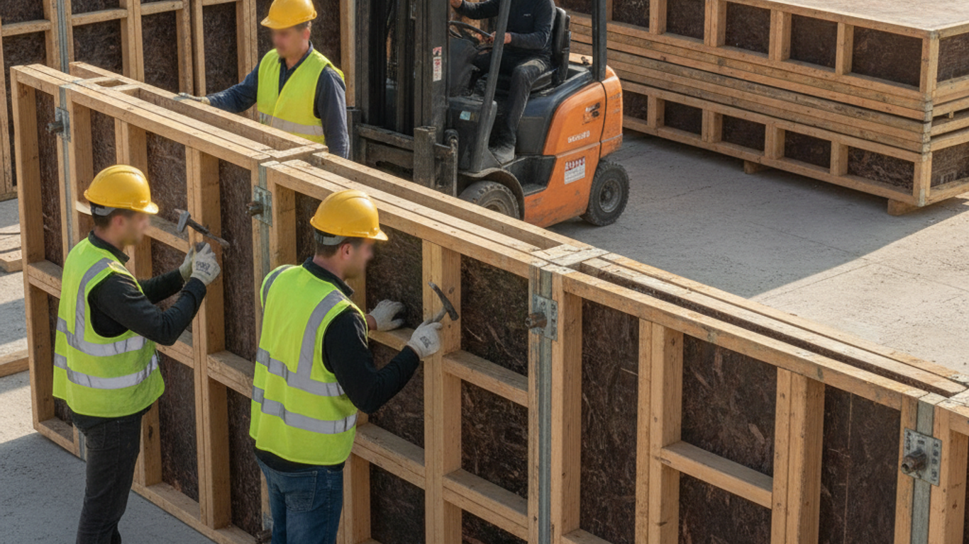 Comment optimiser l'utilisation des panneaux bois de coffrage pour des projets spécifiques