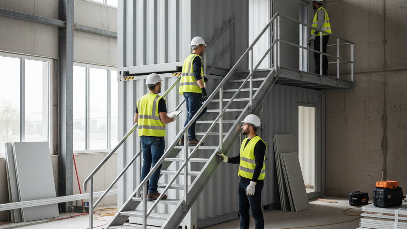 Comment choisir un escalier conteneur adapté à vos besoins professionnels