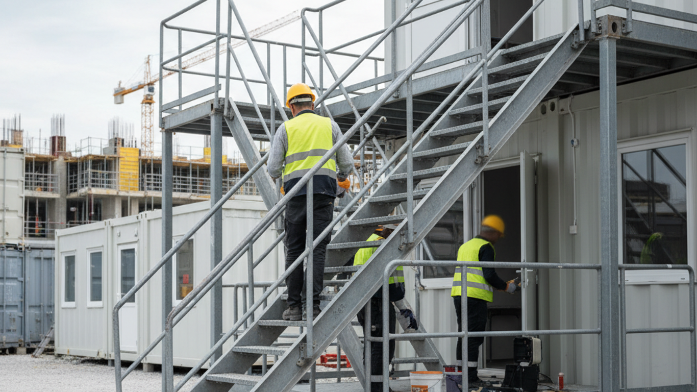 Maintenance des escaliers conteneurs : prolonger la durée de vie de votre équipement