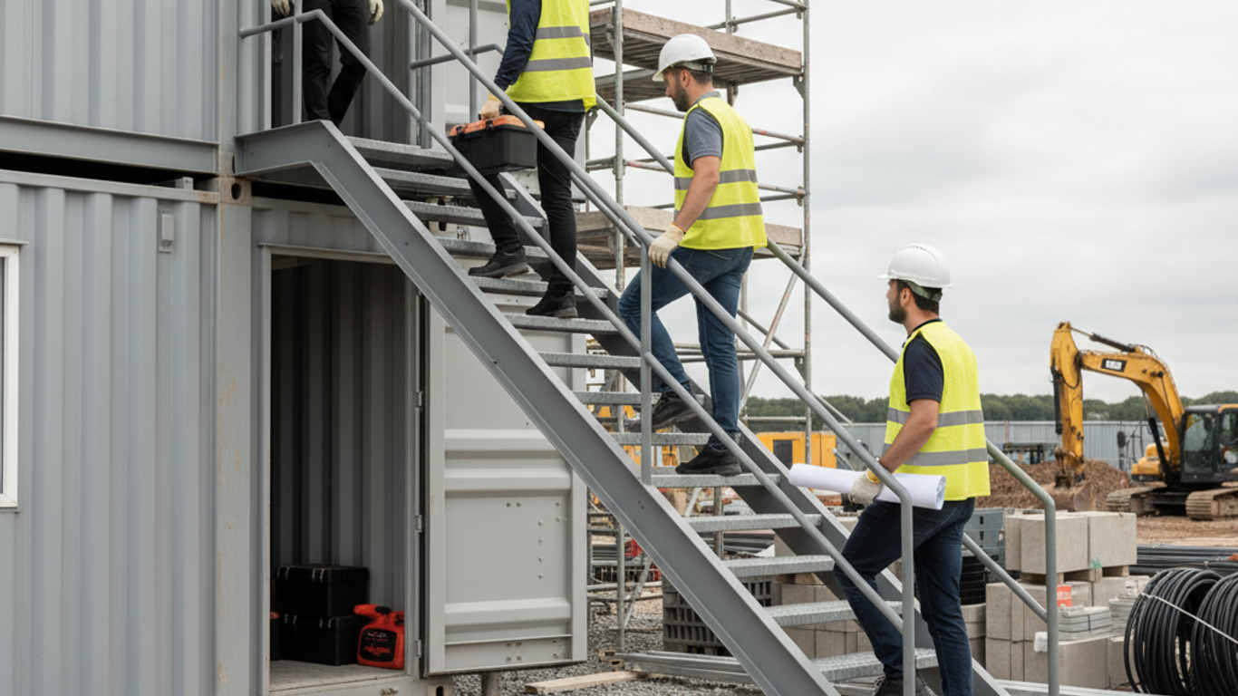 Problèmes courants et solutions pour vos escaliers conteneurs