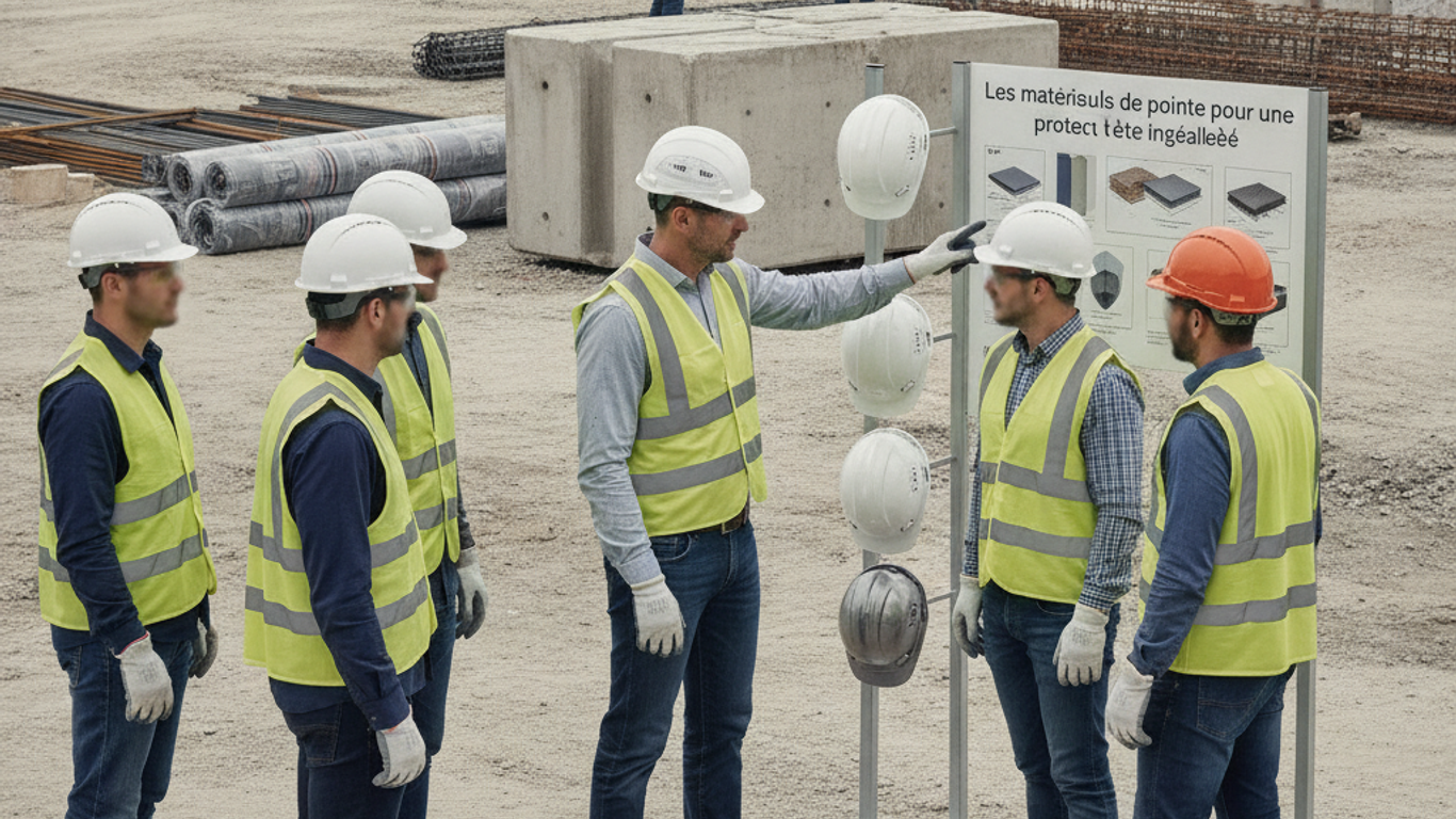 Les matériaux de pointe pour une protection de la tête inégalée