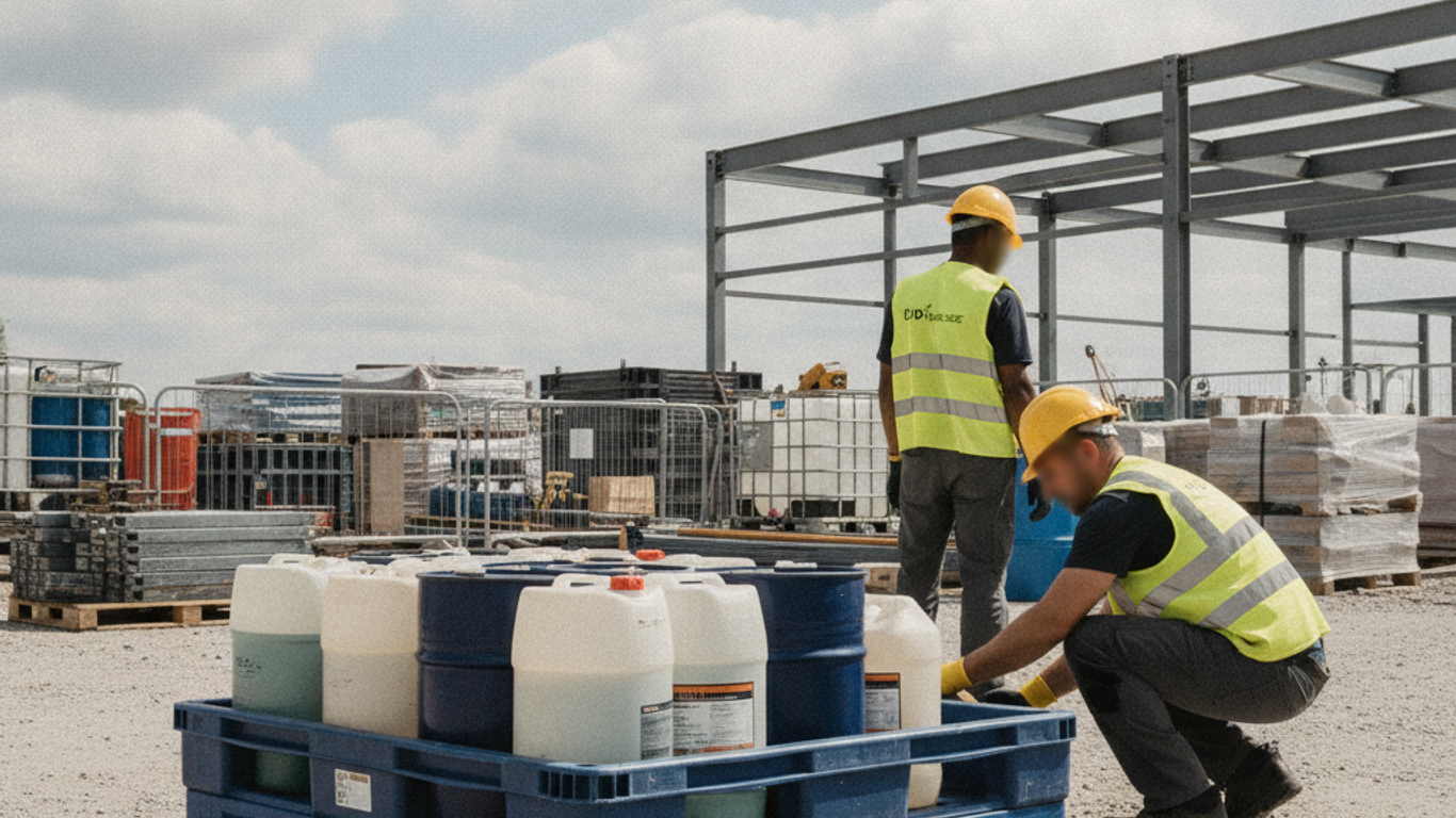 Optimisation de l'espace avec un bac de rétention : astuces pour un site efficace