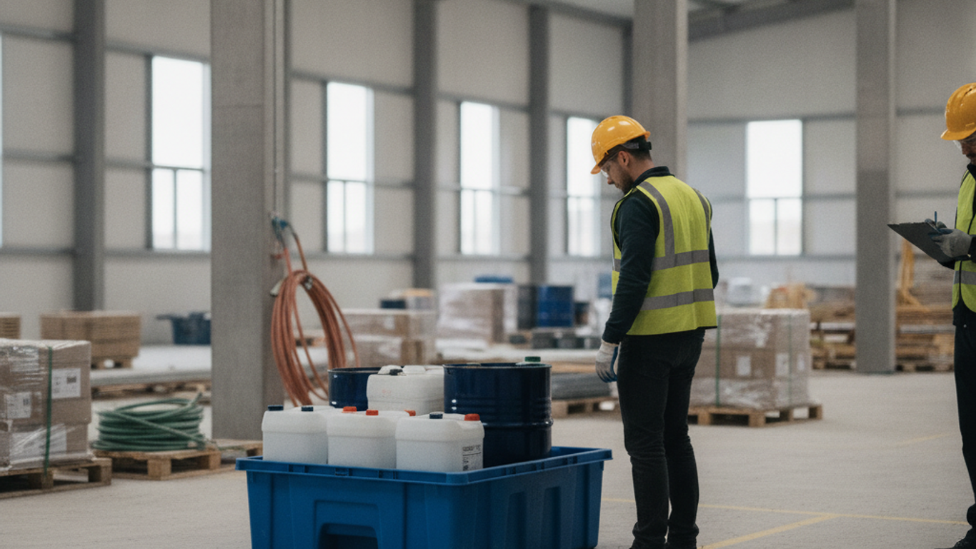 Types de bacs de rétention pour usage industriel