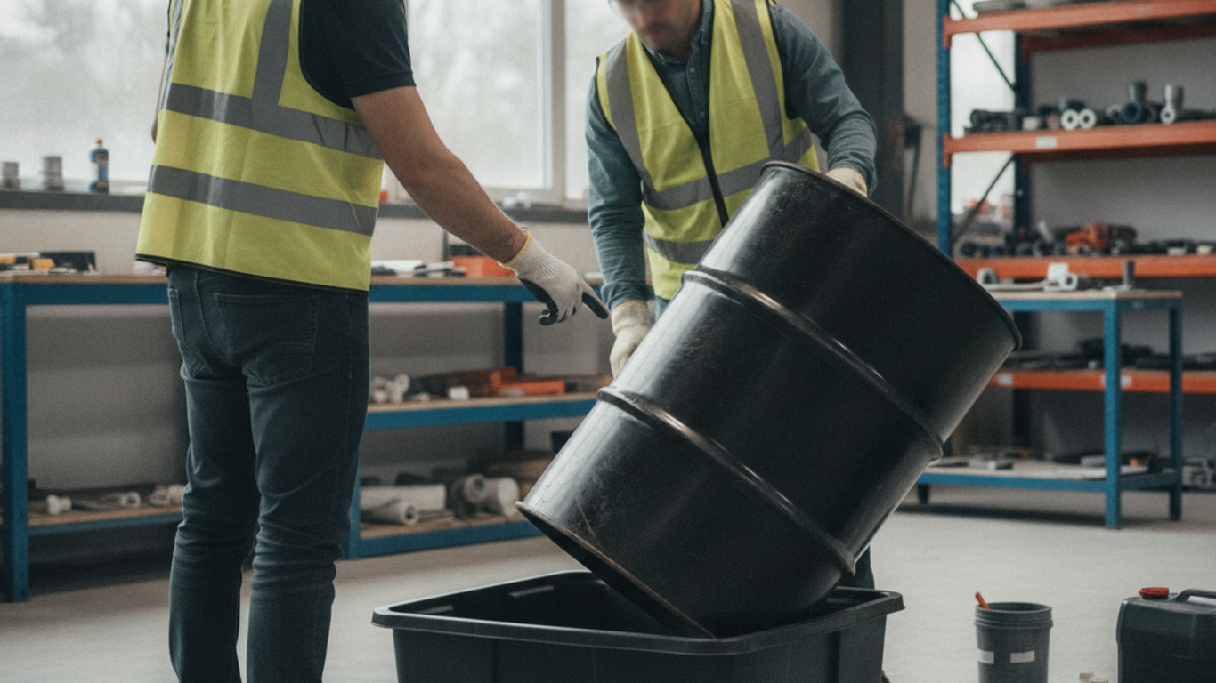 Spécifications techniques bac de rétention industriel