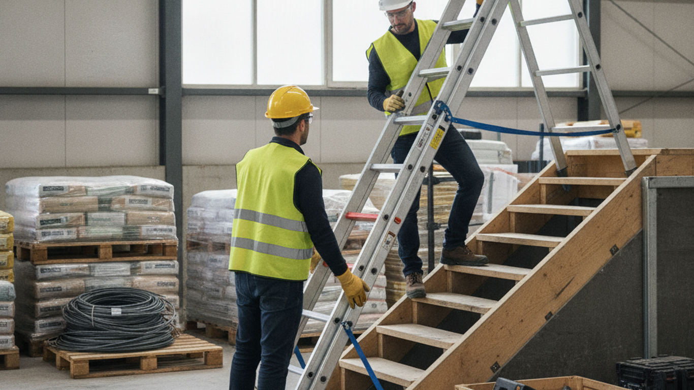 Entretien et longévité d'une échelle pour escaliers
