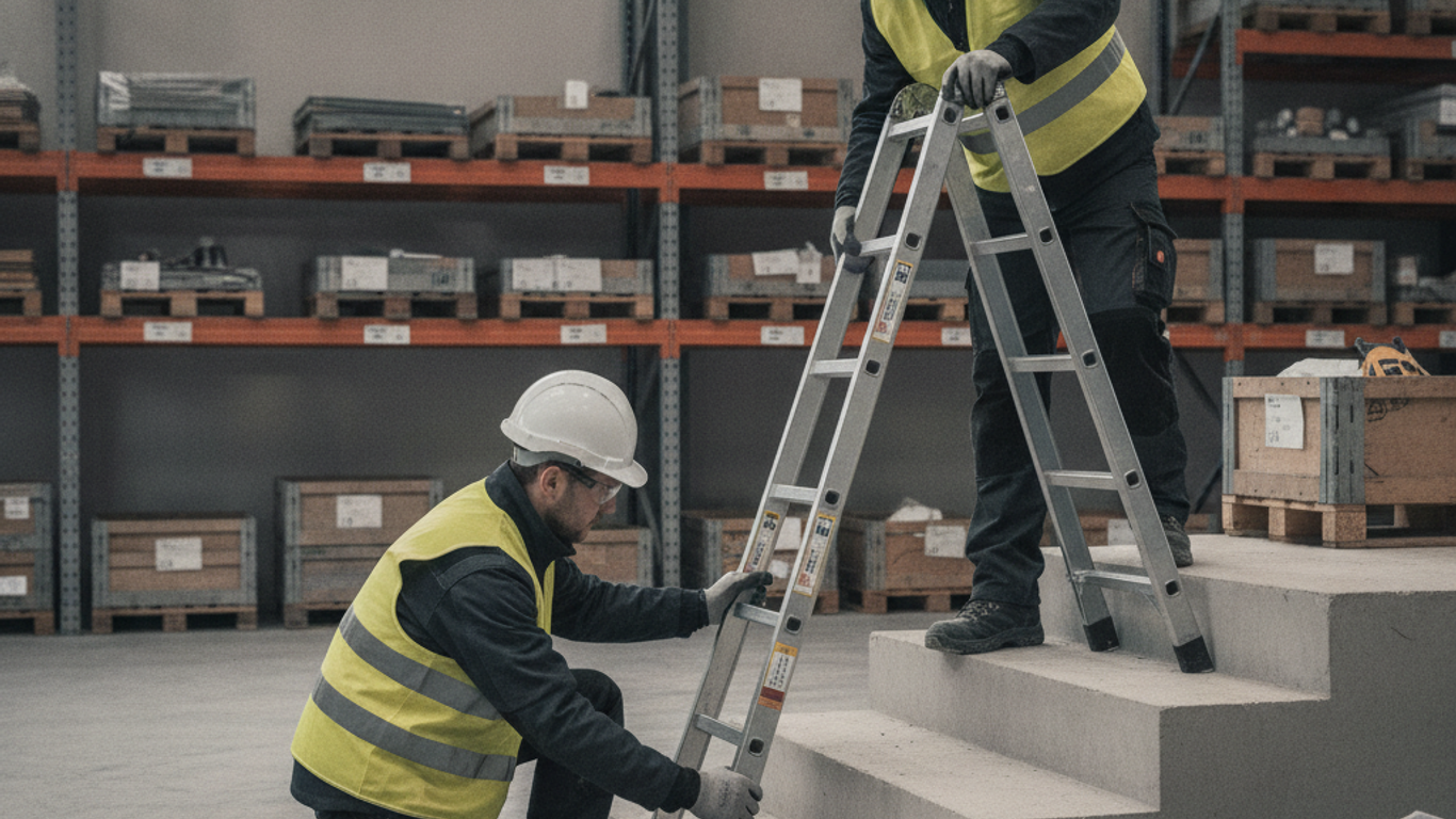 Maintenance préventive d'une échelle pour escaliers