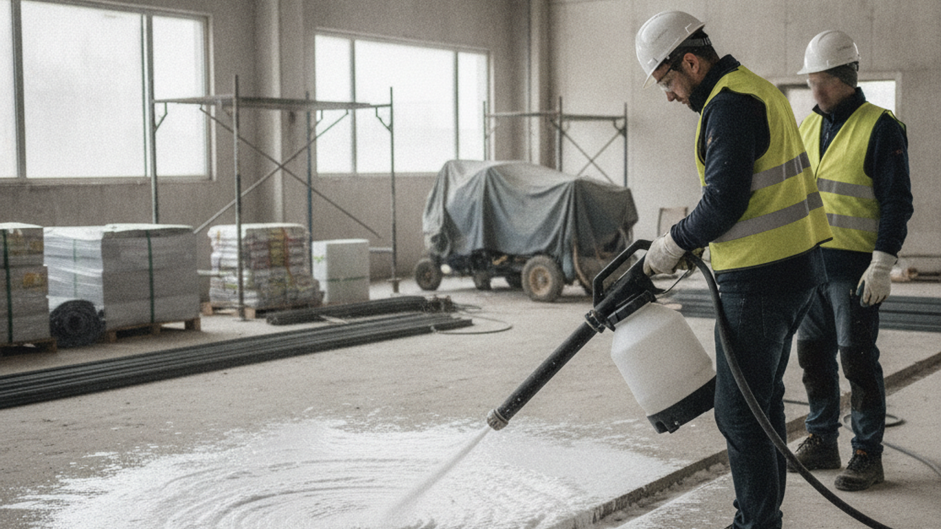 Principe de fonctionnement d'un pulvérisateur à mousse professionnel
