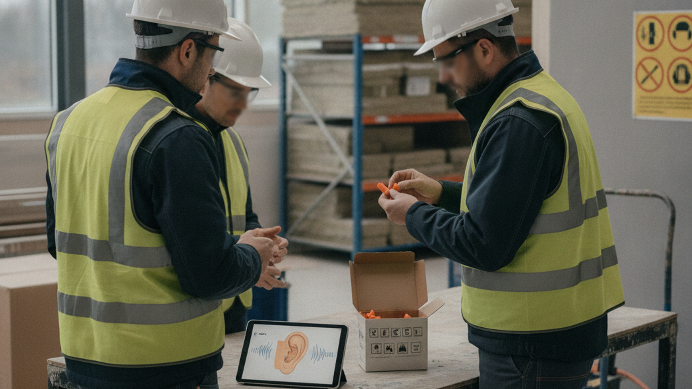 Risques d'une mauvaise utilisation des bouchons d'oreilles sur chantier